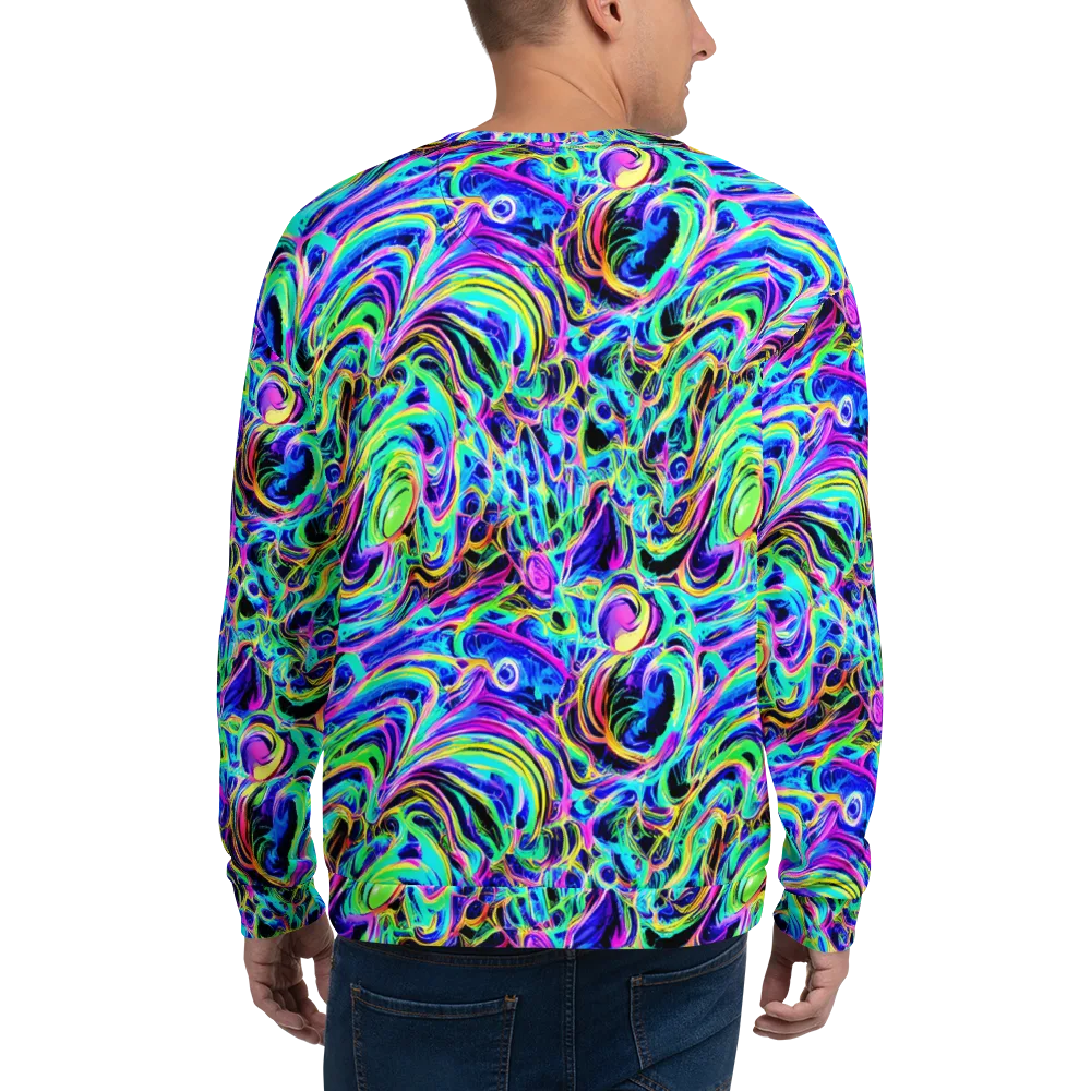 Acid Tidal on Sweatshirt — Back