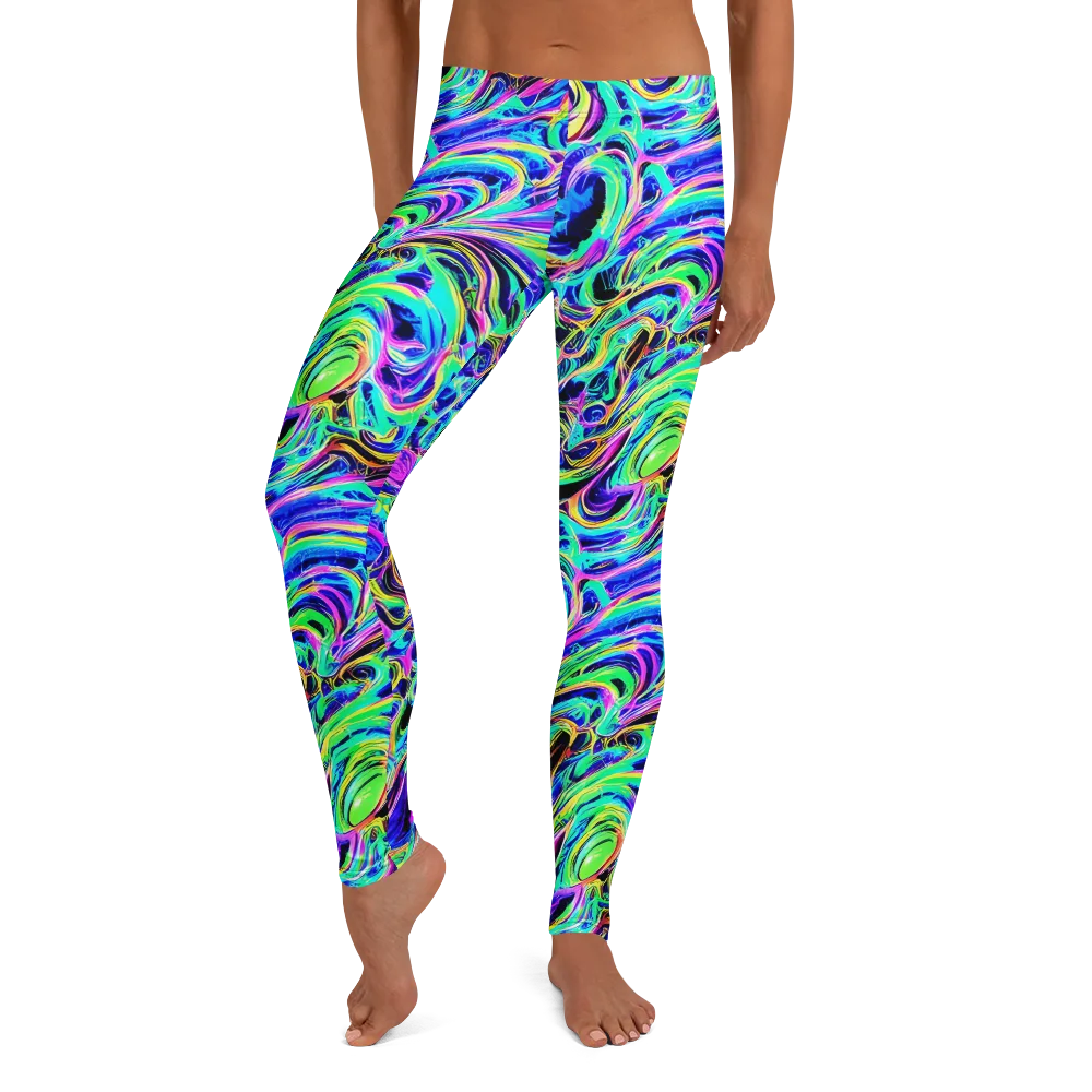Acid Tidal on Leggings — Front