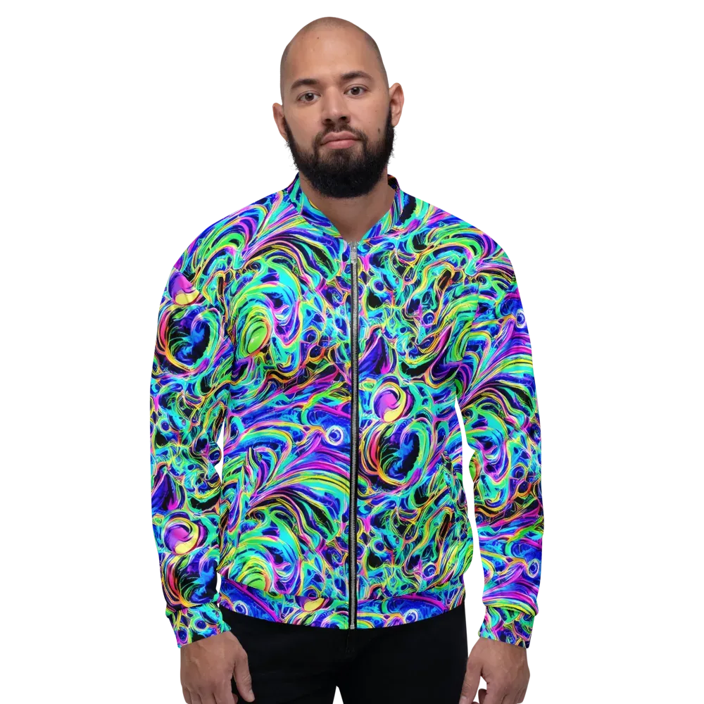 Acid Tidal on Bomber Jacket — Front
