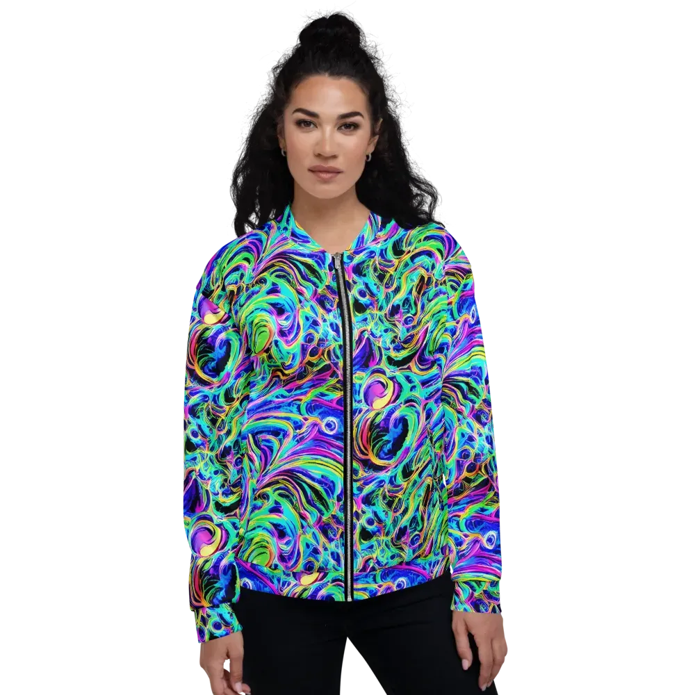 Acid Tidal on Bomber Jacket — Front