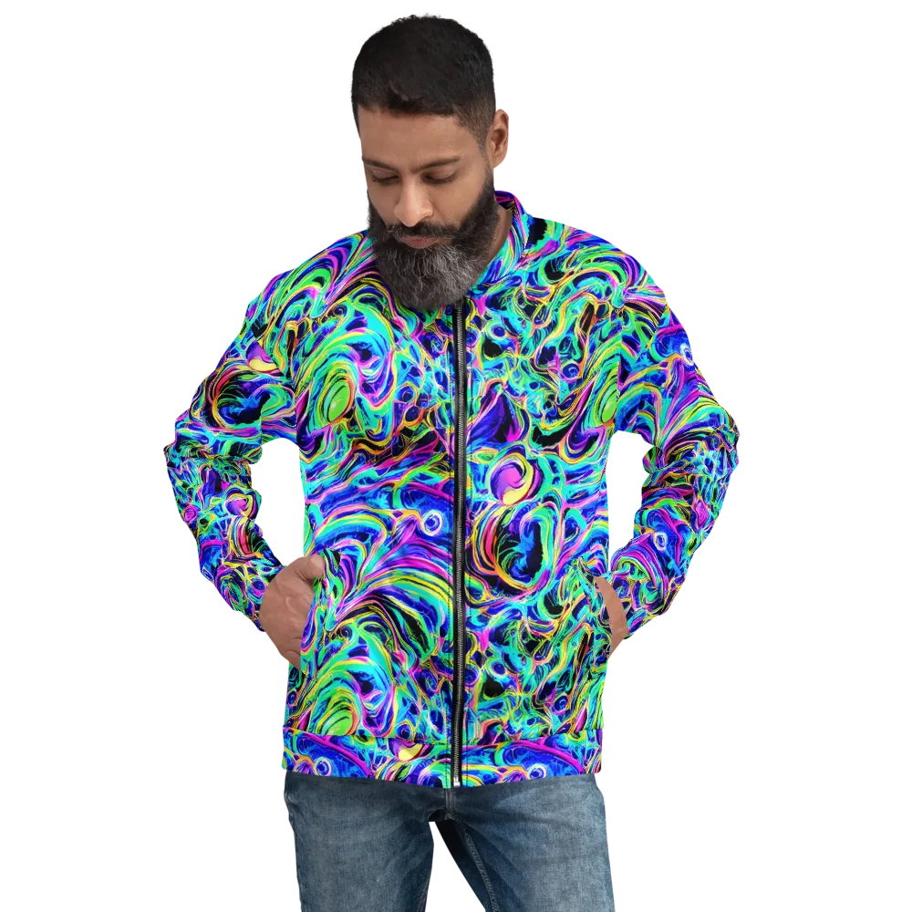 Acid Tidal on Bomber Jacket — Front