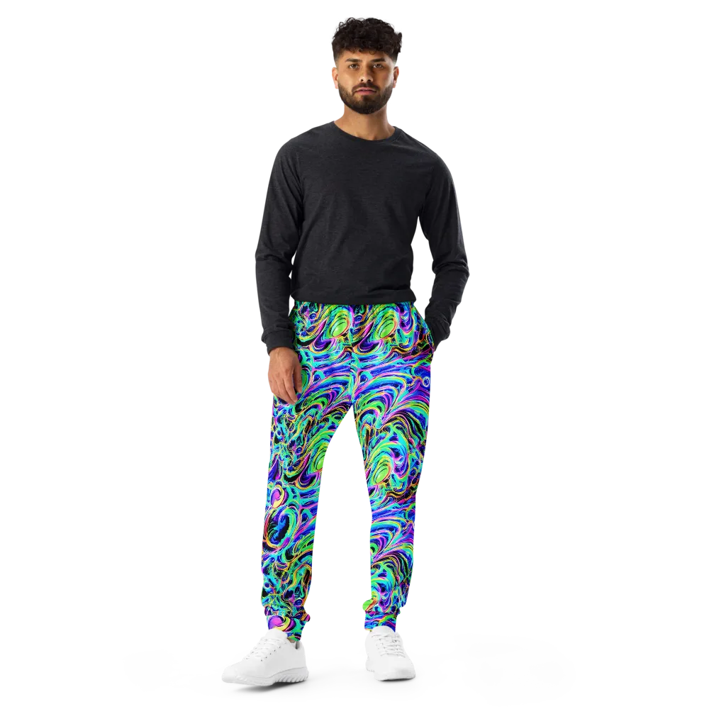 Acid Tidal on Men's Joggers — Front