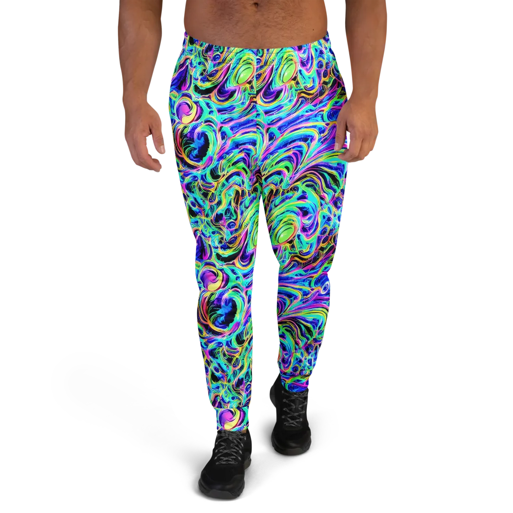 Acid Tidal on Men's Joggers — Front