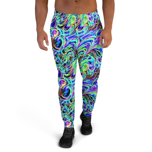 Acid Tidal on a Men's Joggers