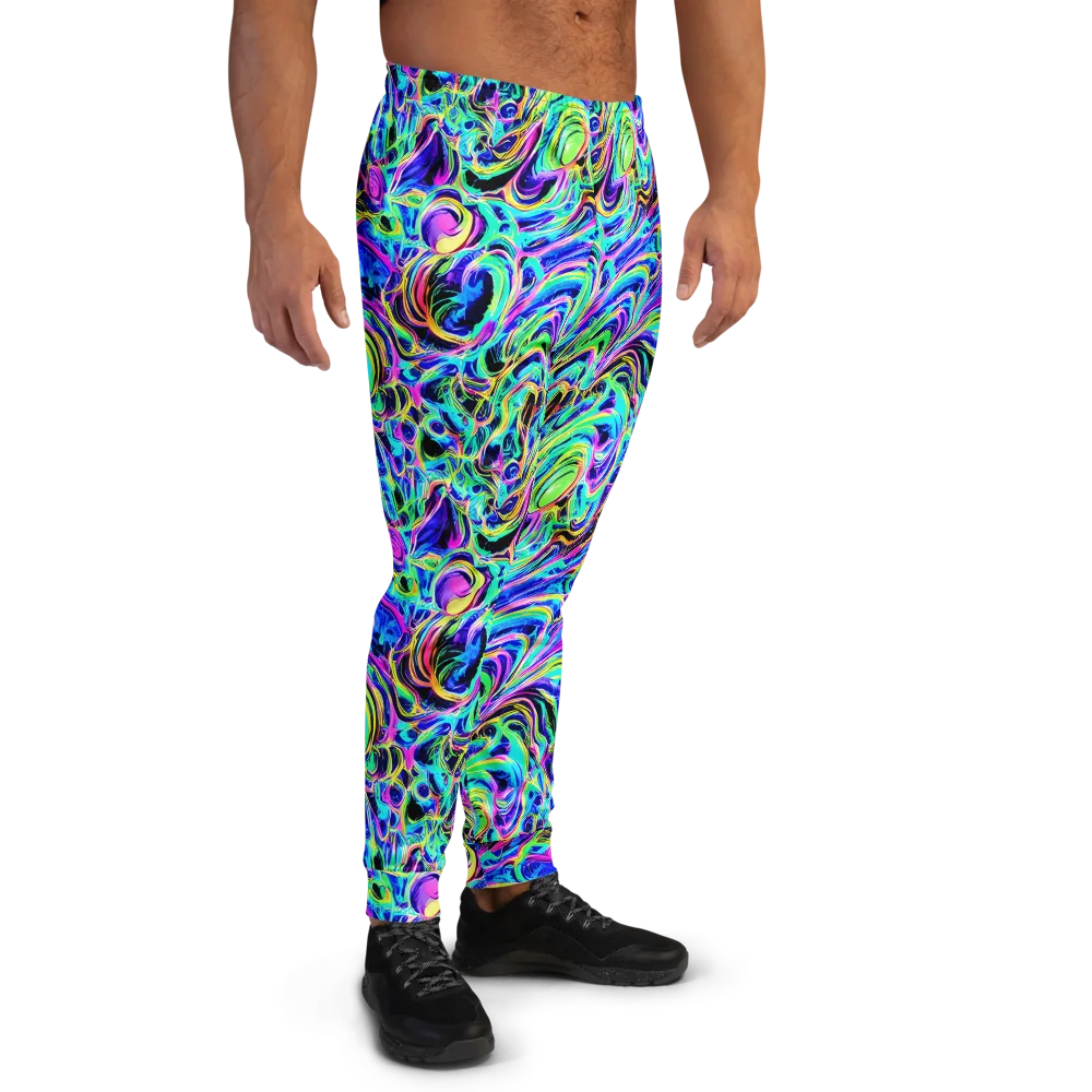 Acid Tidal on Men's Joggers — Right
