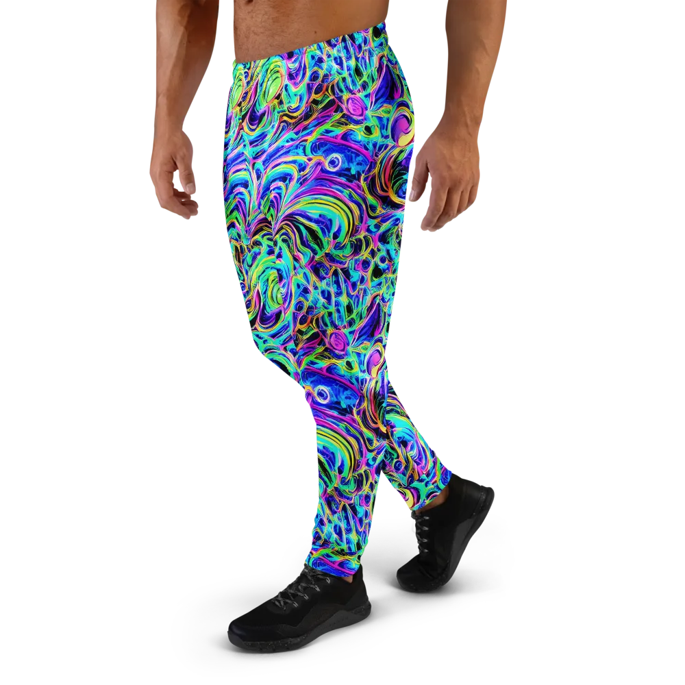 Acid Tidal on Men's Joggers — Left
