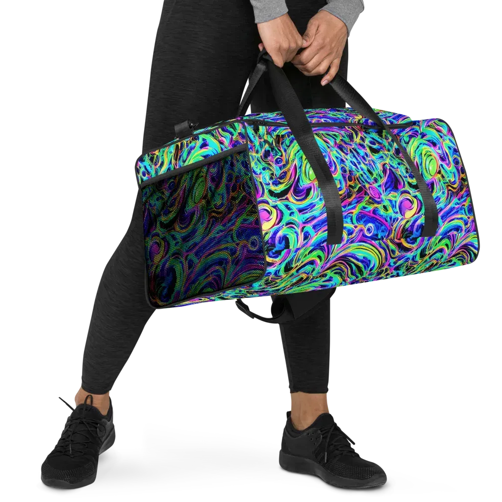 Acid Tidal on Duffle Bag — Right Front