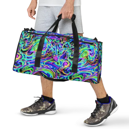 Acid Tidal on a Duffle Bag