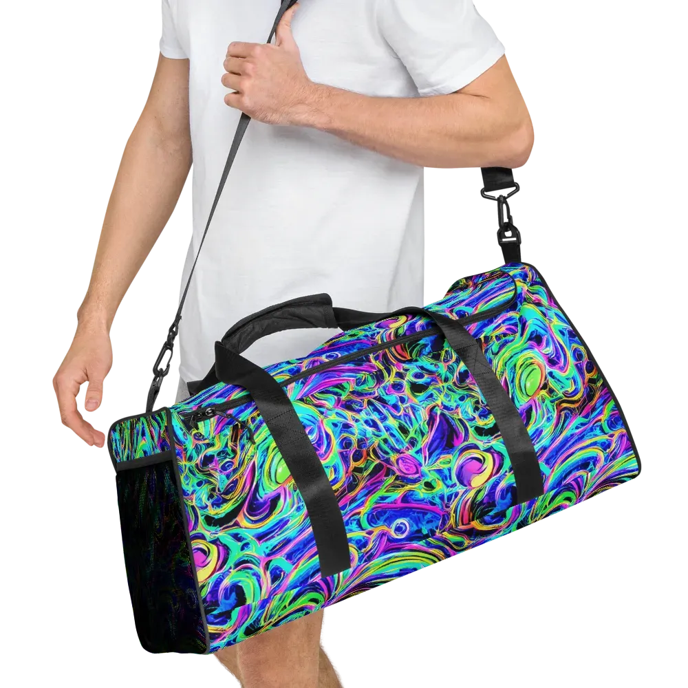 Acid Tidal on Duffle Bag — Right Front