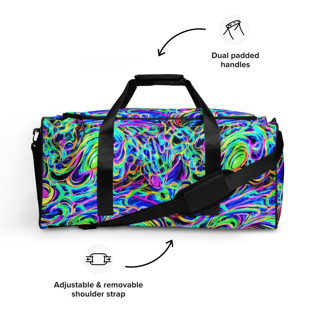 Acid Tidal on Duffle Bag — Front