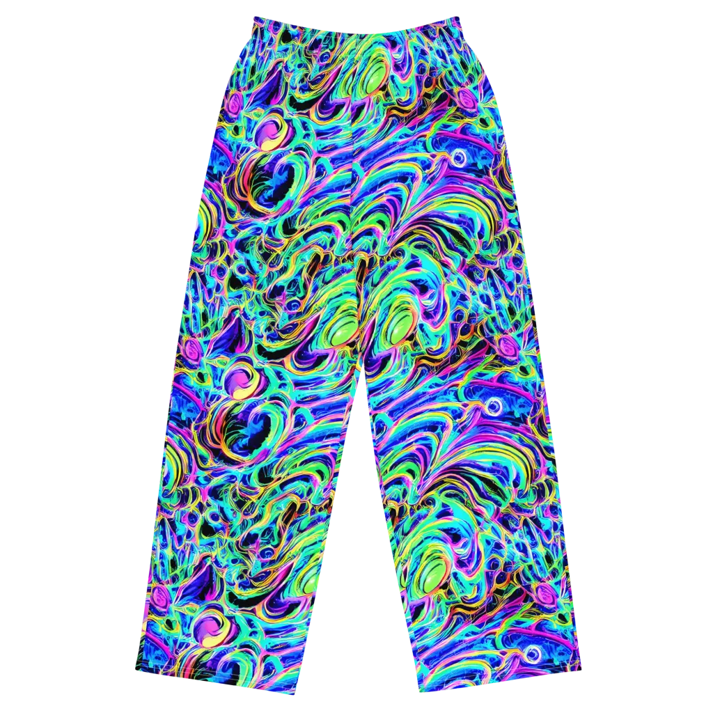 Acid Tidal on Wide-Leg Pants — Front
