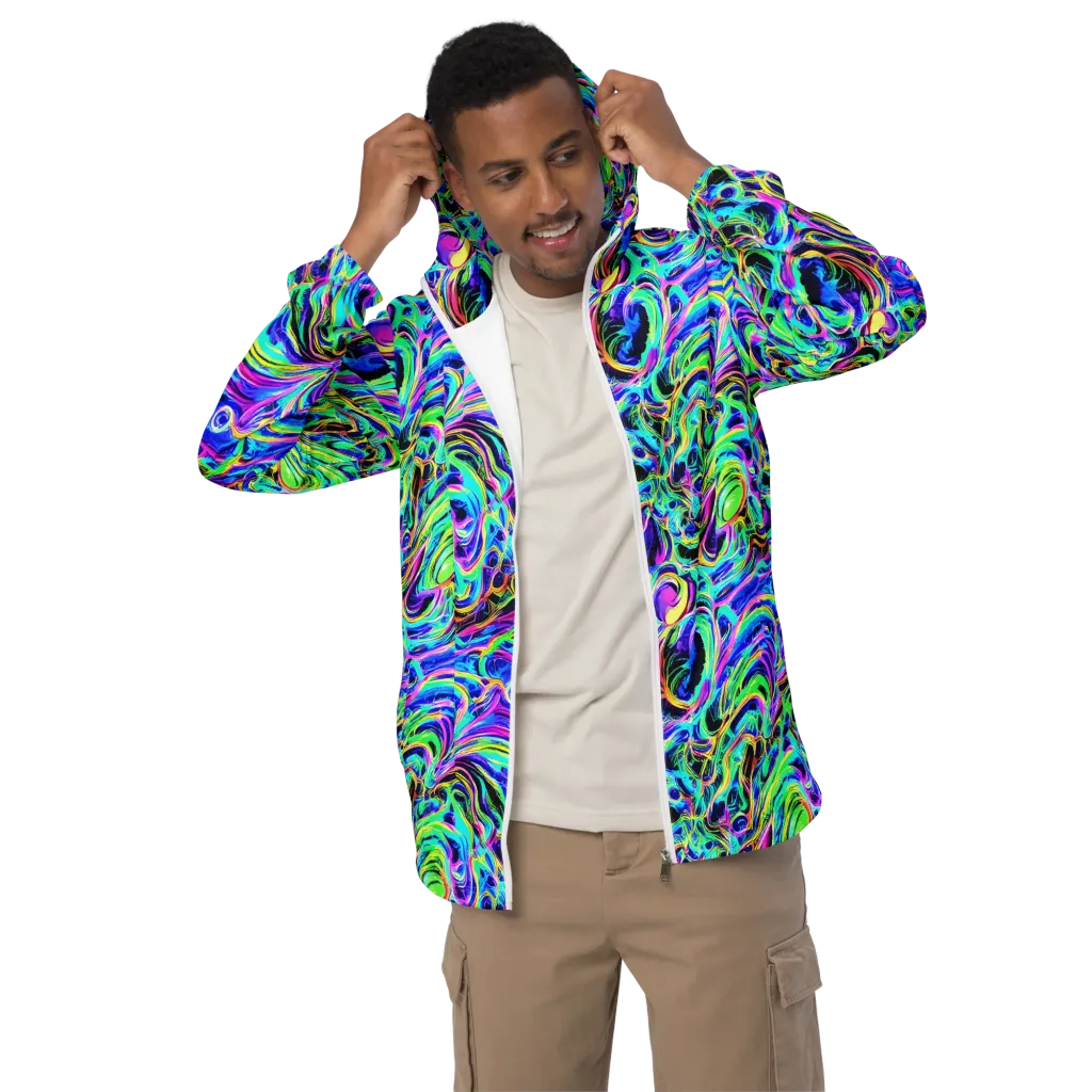Acid Tidal on Men's Windbreaker — Front