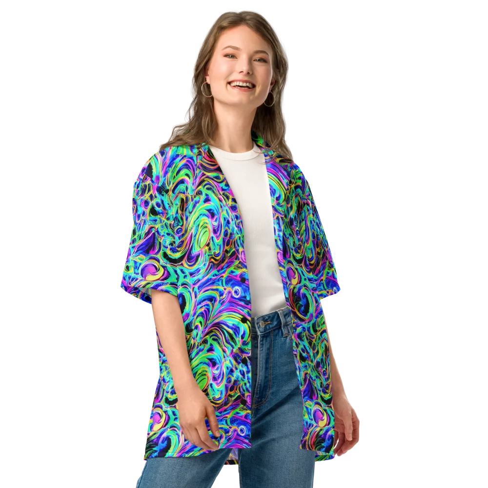 Acid Tidal on Button Shirt — Front