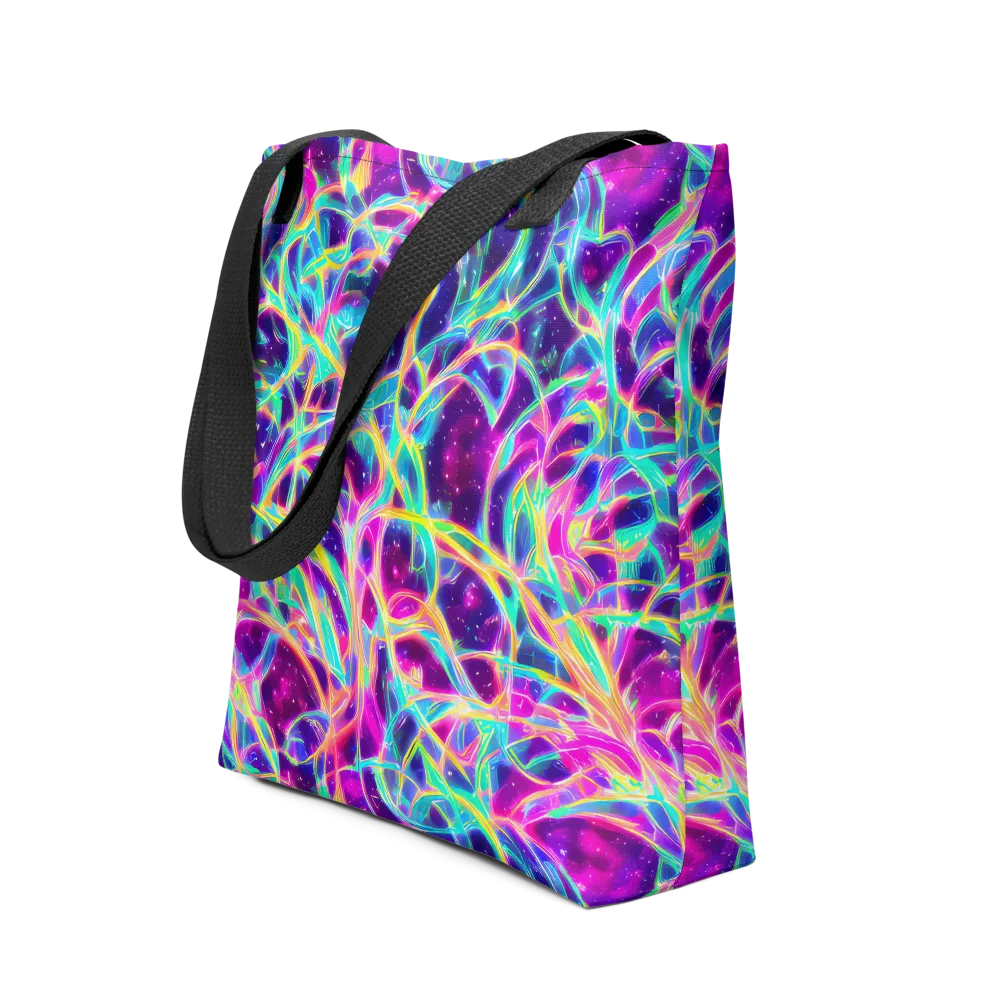 Electric Starweave on Tote Bag — Front