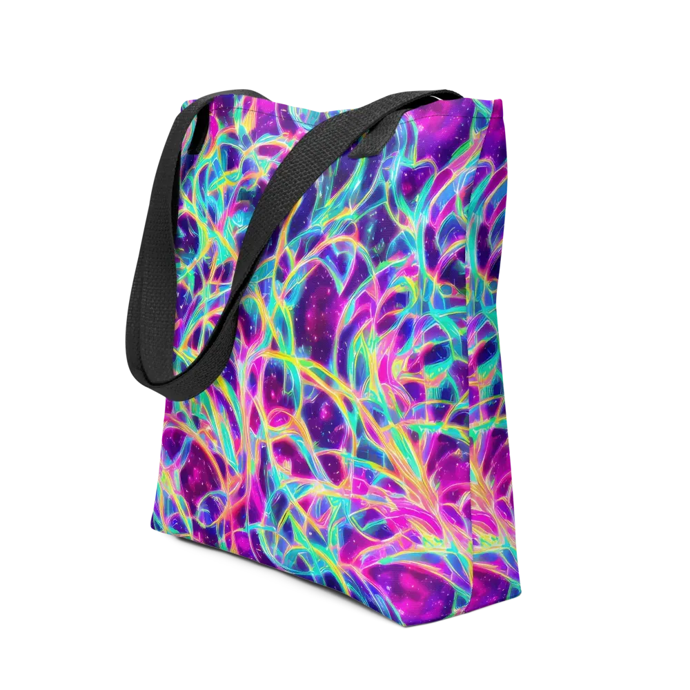 Electric Starweave on Tote Bag — Front
