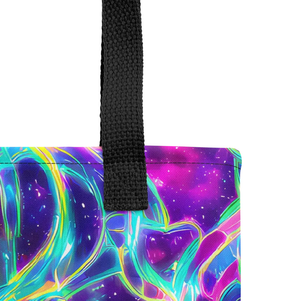 Electric Starweave on Tote Bag — Product details