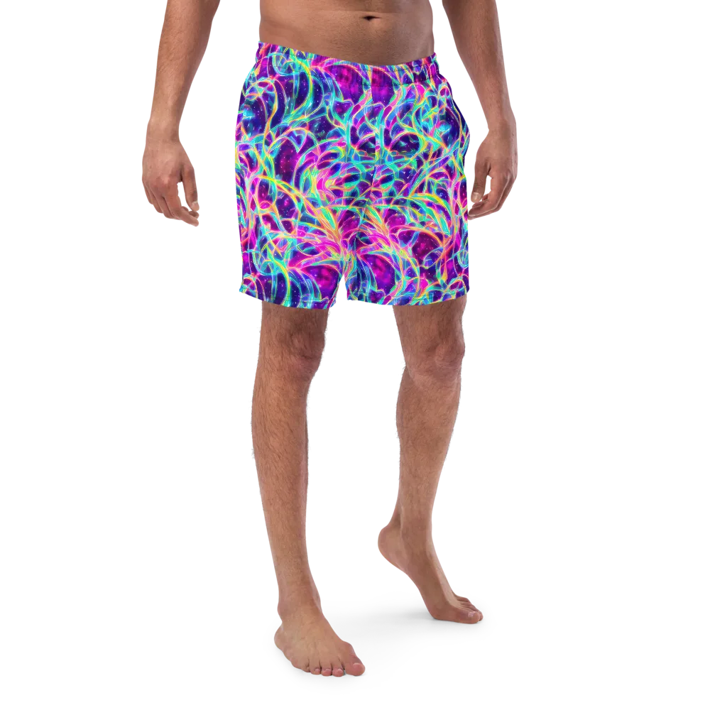 Electric Starweave on Swim Trunks — Front