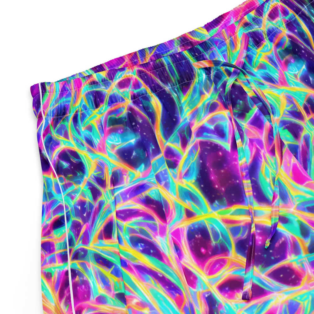Electric Starweave on Women's Pajama Shorts — Product details