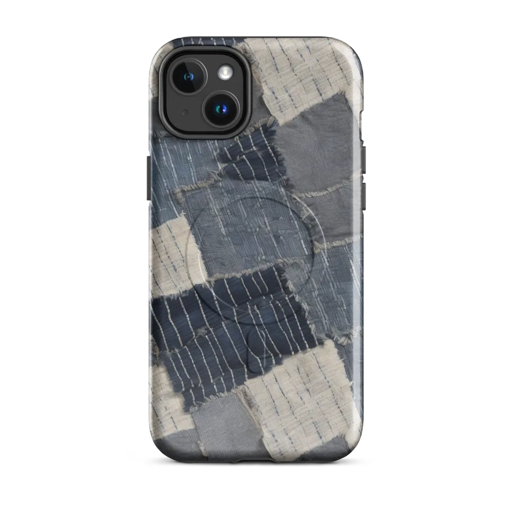 Indigo Mending on MagSafe Tough Case for iPhone® — Front
