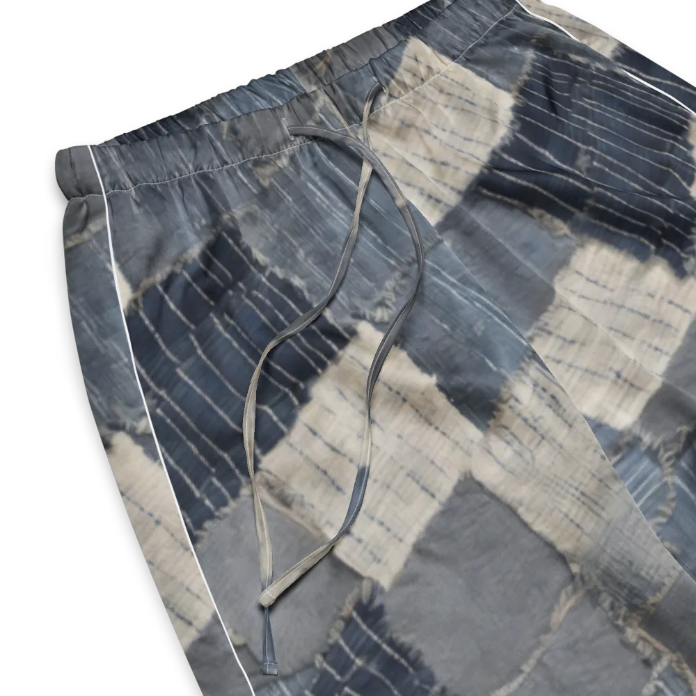 Indigo Mending on Women's Pajama Pants — Product details