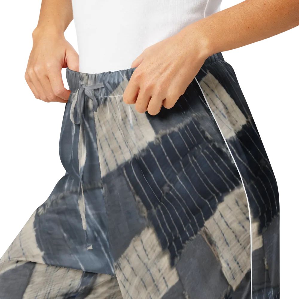 Indigo Mending on Women's Pajama Pants — Product details