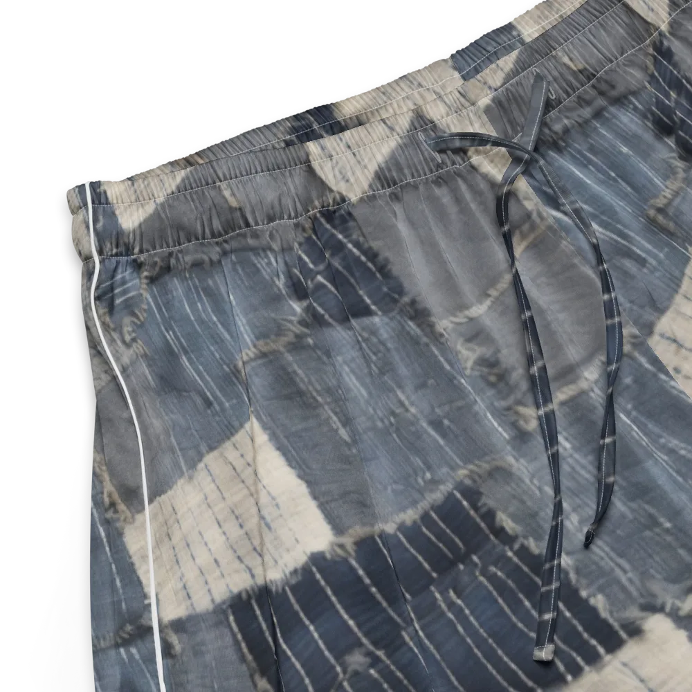 Indigo Mending on Women's Pajama Shorts — Product details