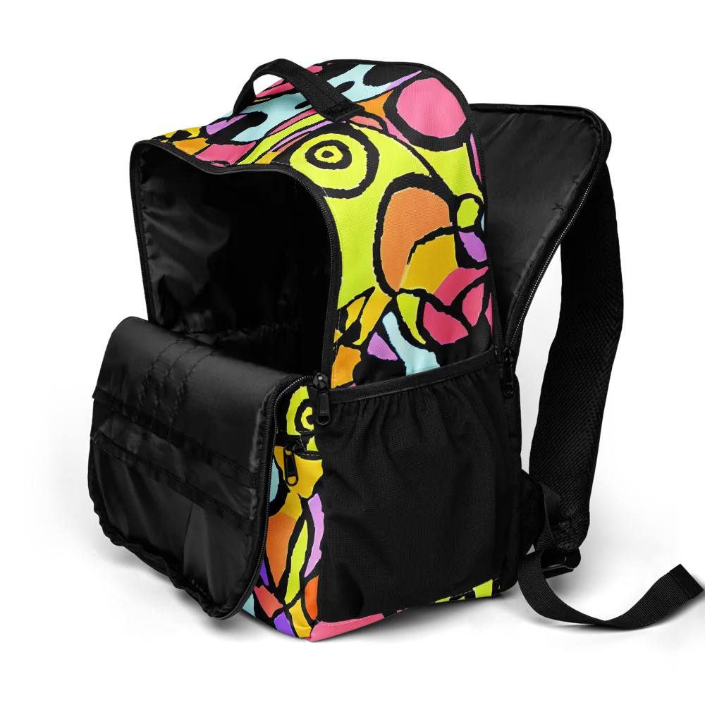 Spirals of Joy on Utility Backpack — Product details 2