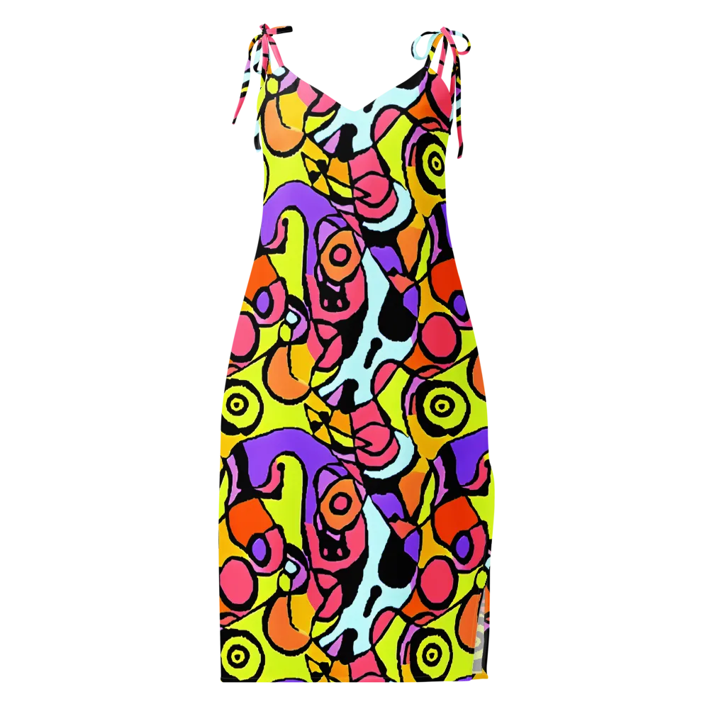 Spirals of Joy on Slip Dress — Front
