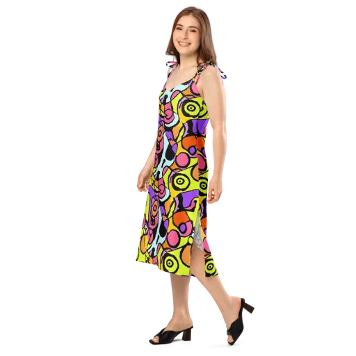 Spirals of Joy on a Slip Dress