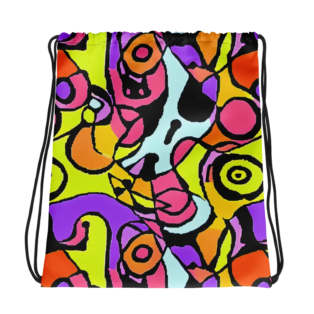 Spirals of Joy on Drawstring Bag — Photo