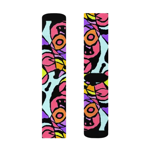 Spirals of Joy on a Socks
