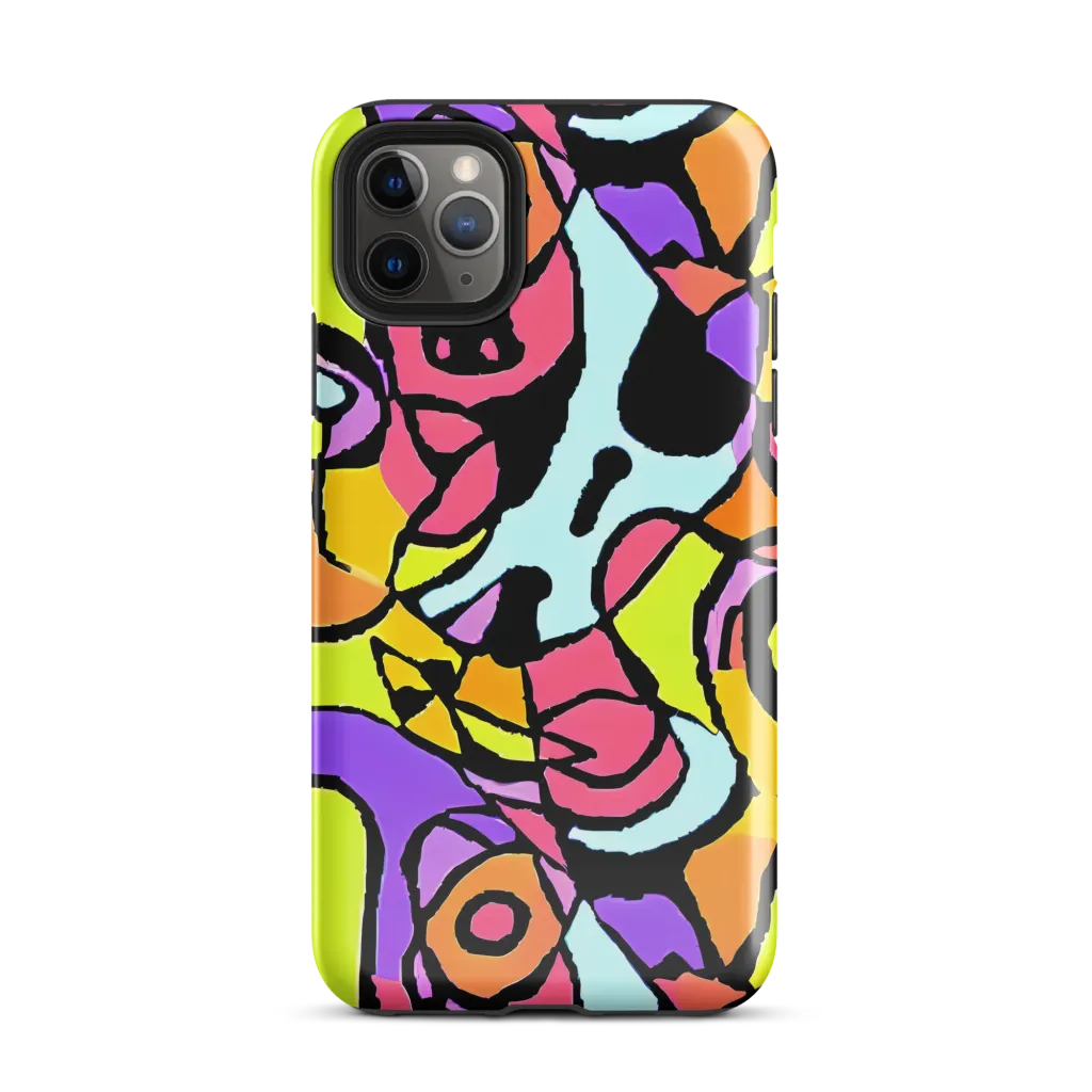 Spirals of Joy on Tough Case for iPhone® — Front