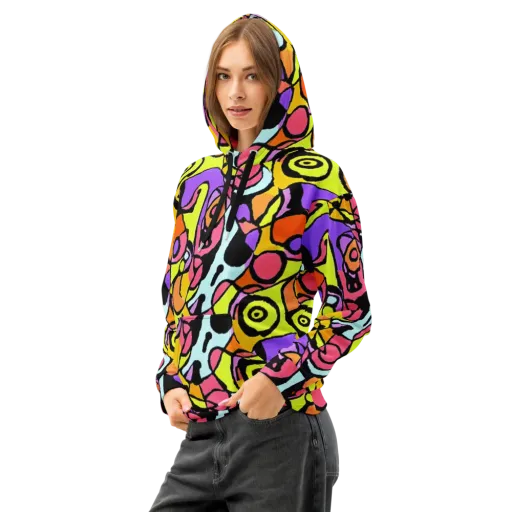 Spirals of Joy on a Cotton Hoodie