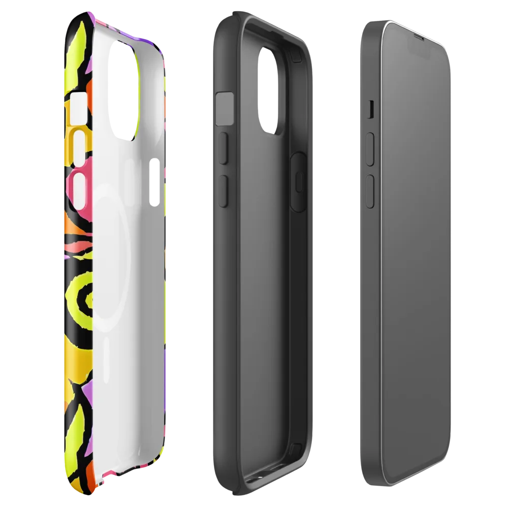 Spirals of Joy on MagSafe Tough Case for iPhone® — Front