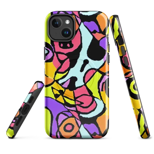 Spirals of Joy on a MagSafe Tough Case for iPhone®