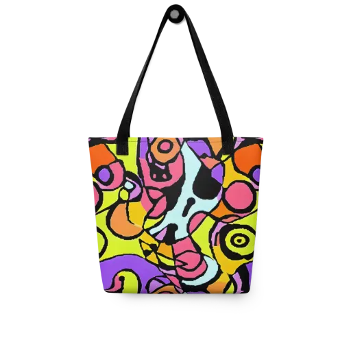Spirals of Joy on a Tote Bag