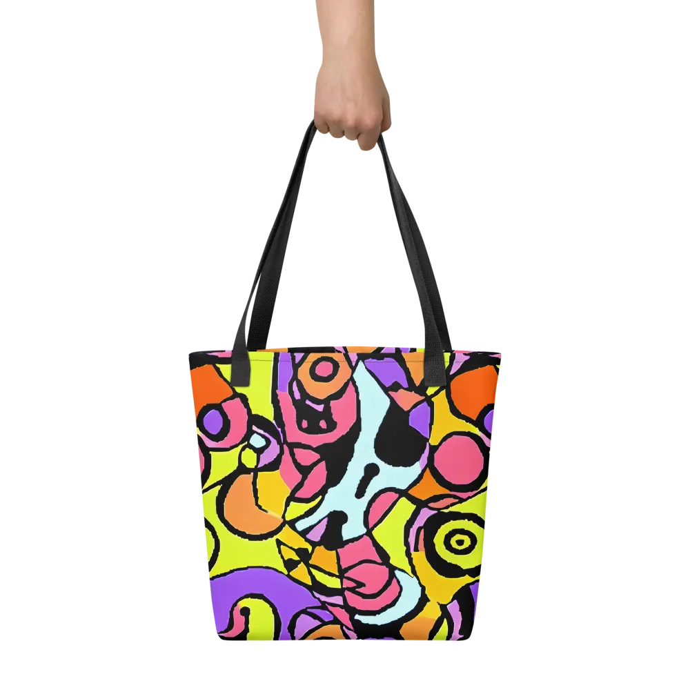Spirals of Joy on Tote Bag — Front