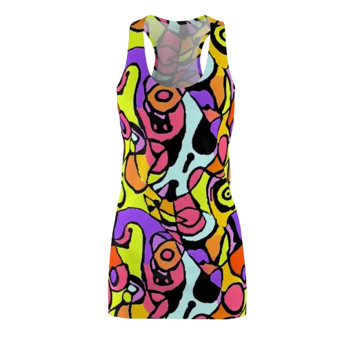 Spirals of Joy on a Racerback Dress