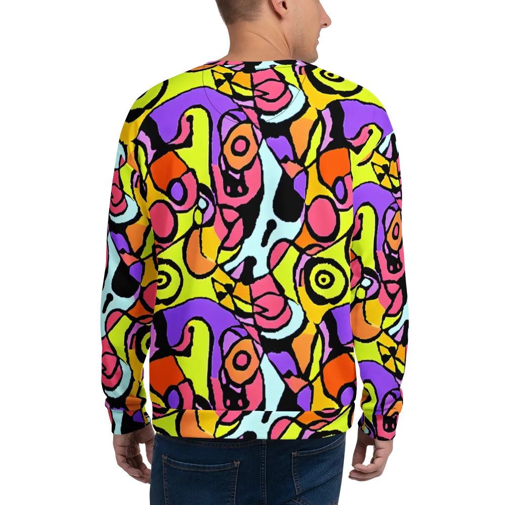 Spirals of Joy on Sweatshirt — Back