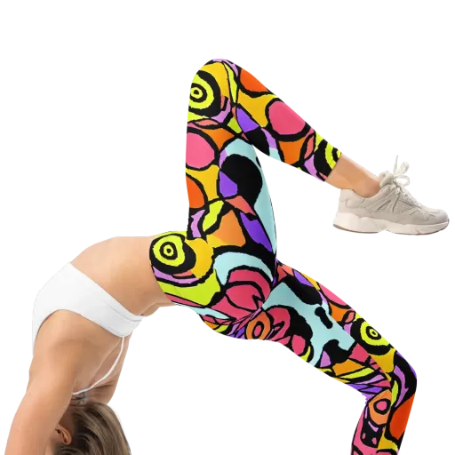 Spirals of Joy on a Leggings