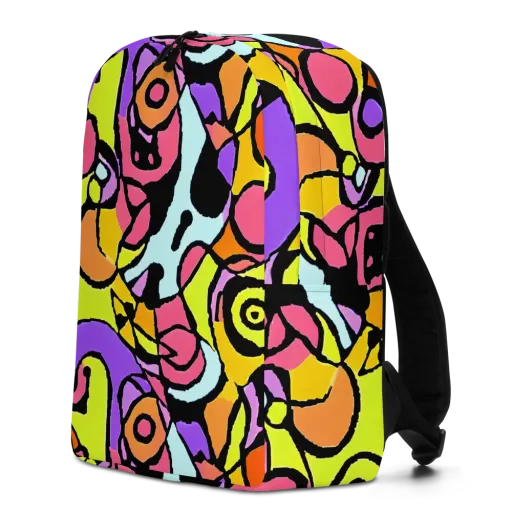 Spirals of Joy on a Minimalist Backpack