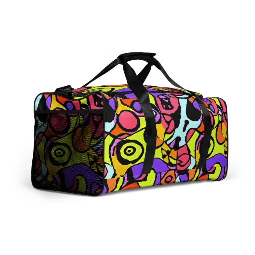 Spirals of Joy on a Duffle Bag