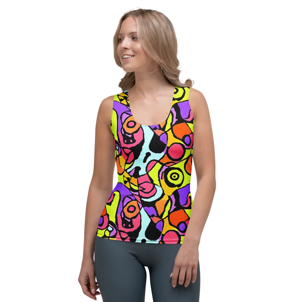 Spirals of Joy on Women's Tank Top — Front