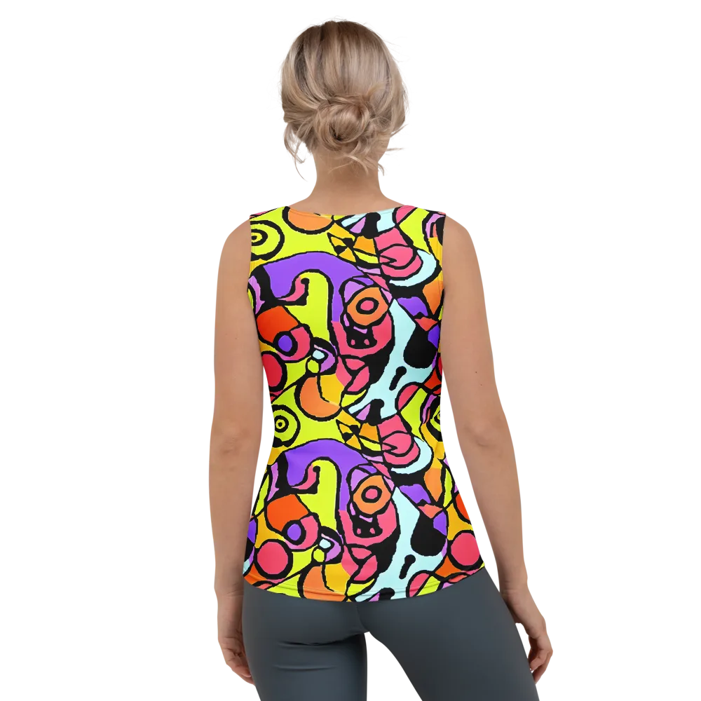 Spirals of Joy on Women's Tank Top — Back