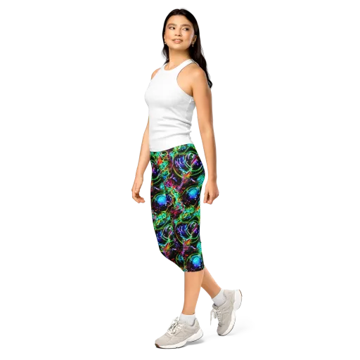 Stellar Pulse on a Capri Leggings