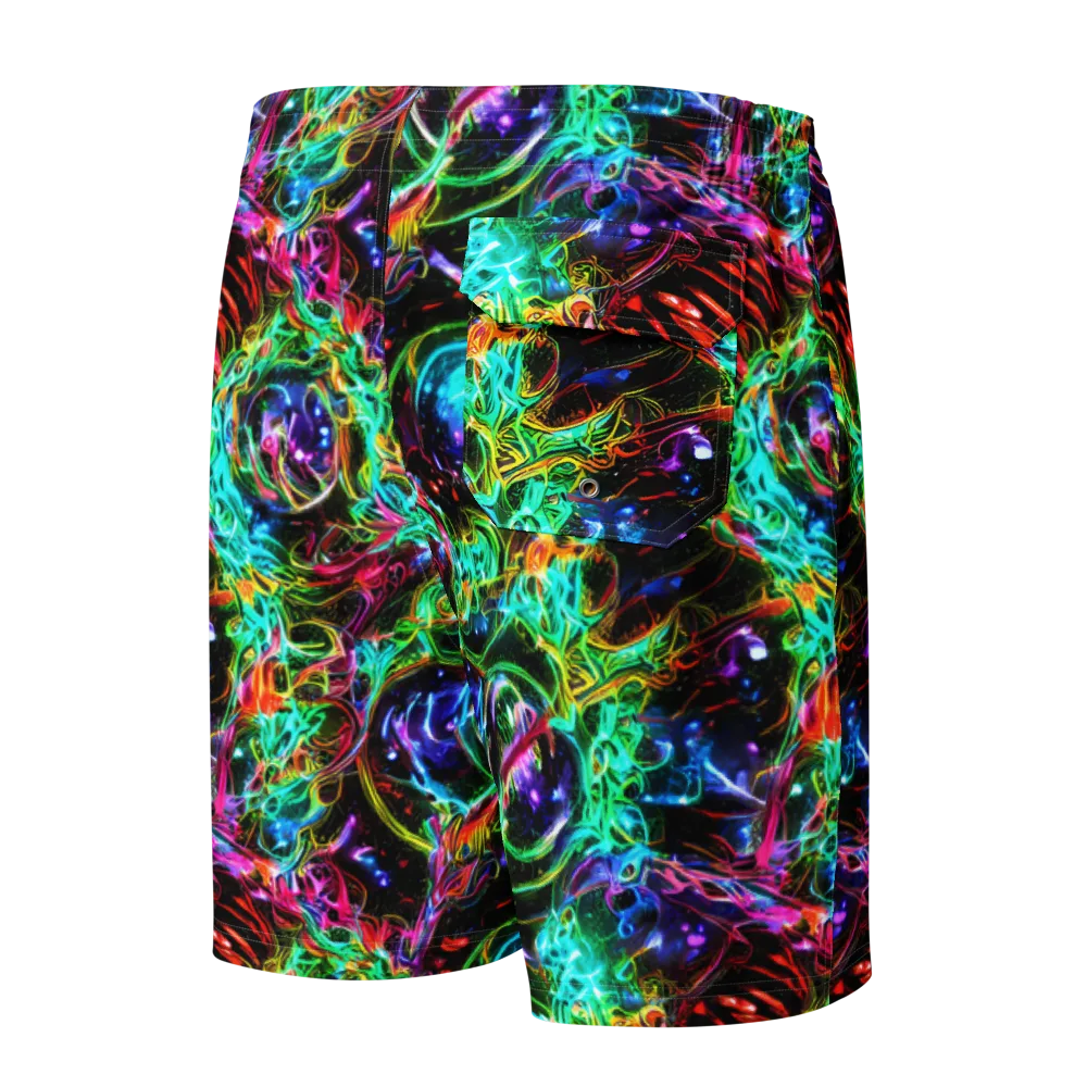 Stellar Pulse on Men's Board Shorts — Back