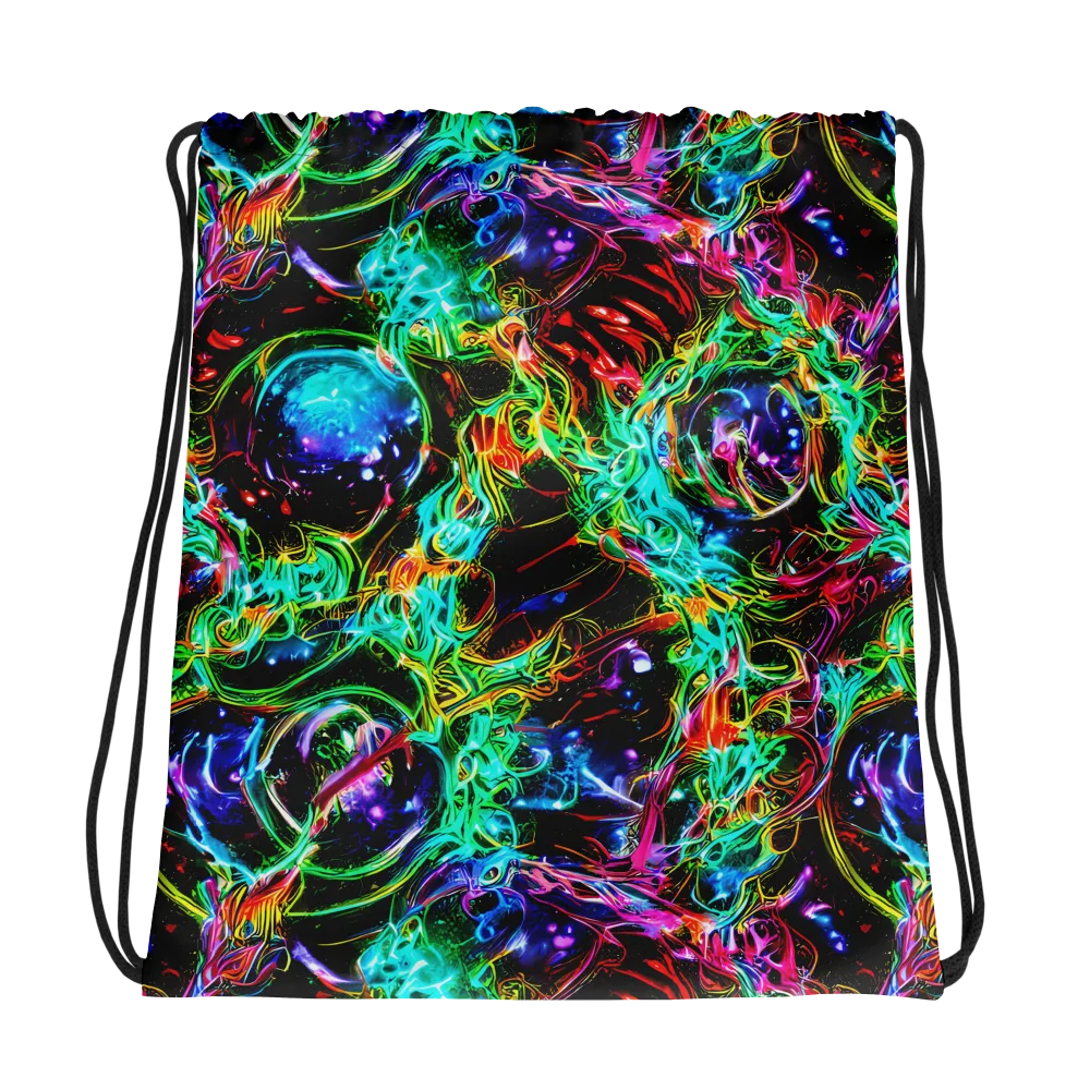 Stellar Pulse on Drawstring Bag — Photo