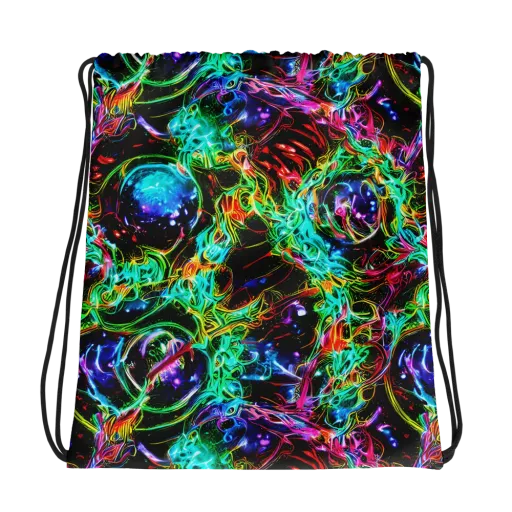 Stellar Pulse on a Drawstring Bag