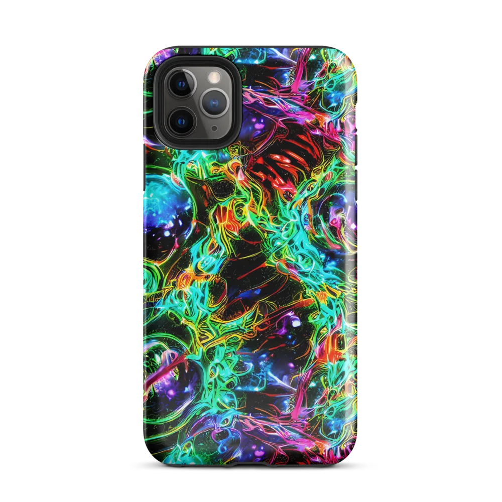 Stellar Pulse on Tough Case for iPhone® — Front