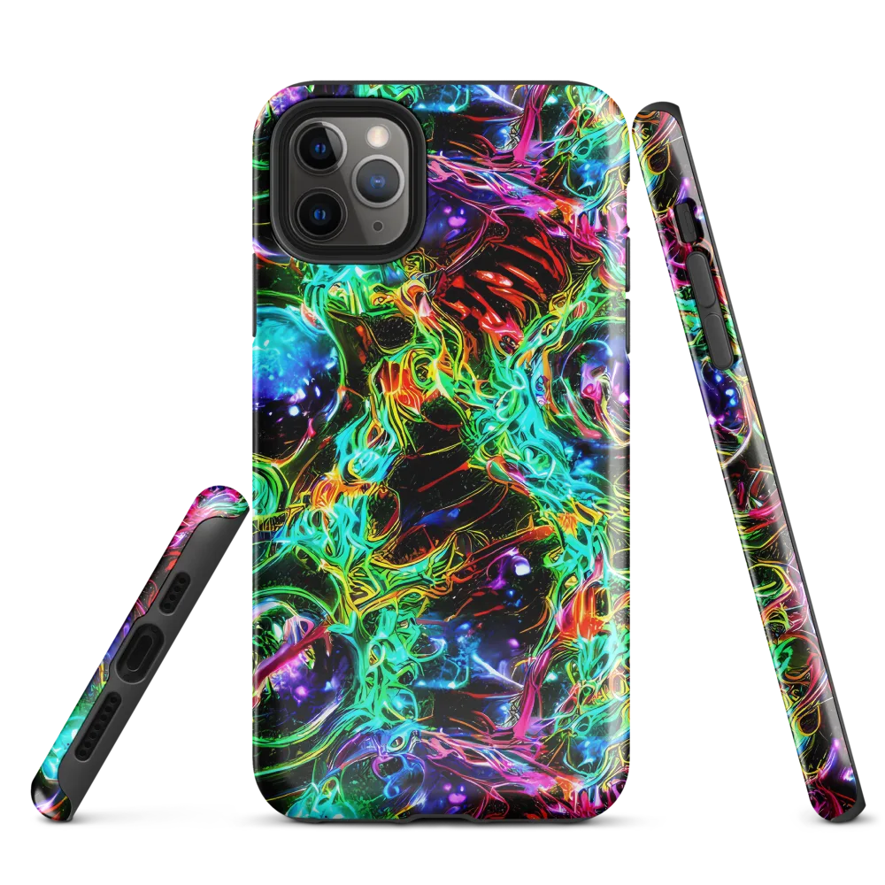 Stellar Pulse on Tough Case for iPhone® — Front